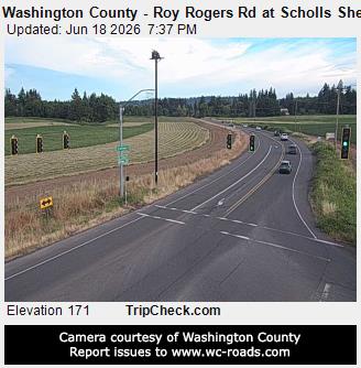 Washington County - Roy Rogers Rd at Scholls Sherwood Rd